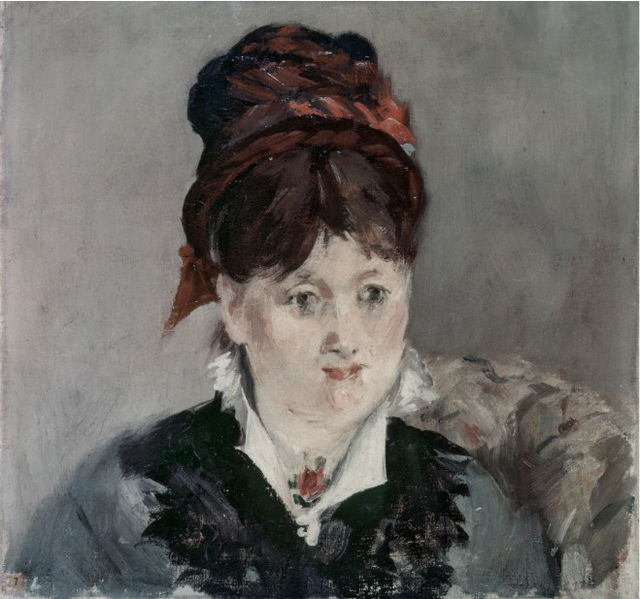 Edouard Manet Portrait d'Alice Lecouve dans un Fautheuil